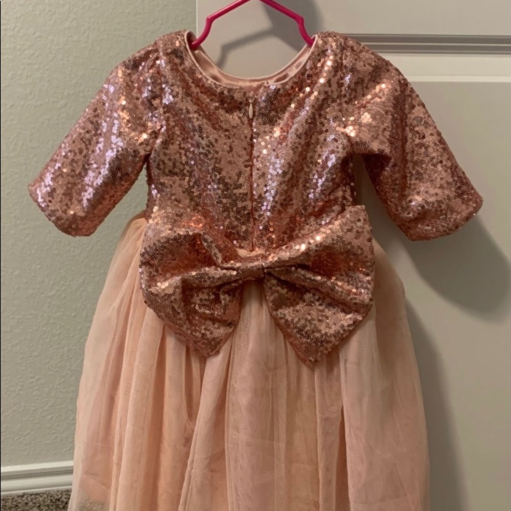 Toddler Rose Gold Dress